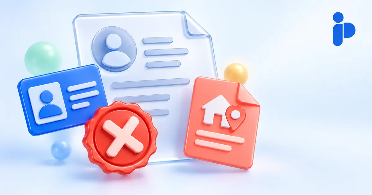 Casino rejected your proof of address: reasons and how to resubmit